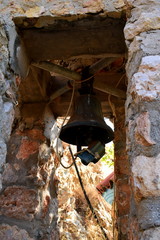 Wall Mural - bells from a Greek monastery