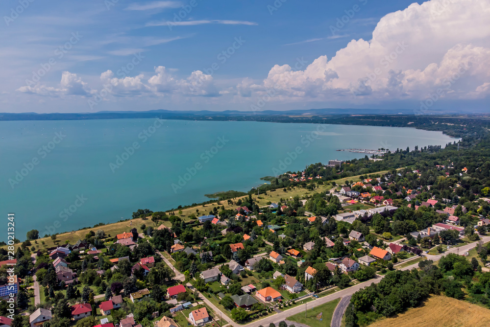 Lake Balaton, Hungary. - obrazy, fototapety, plakaty 
