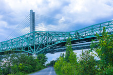 New And Old Champlain Bridge, Montreal, Quebec