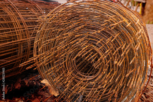 Industry building steel mesh, except reinforcing
