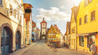 © by-studio - Plönlein mit Siebersturm in Rothenburg ob der Tauber  Deutschland