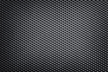 Abstract dark gray circle mesh pattern background texture