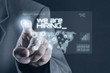 © shahrilkhmd - Business man pointing to virtual screen. Business & Technology Concept