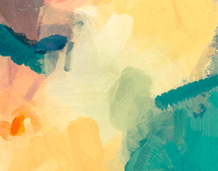 Wall Mural - colorful watercolor painting background for poster, brochure or flyer