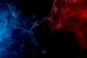 Red fire versus blue ice abstract background texture