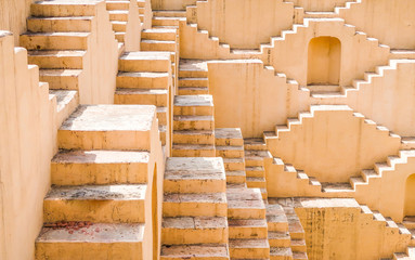 Wall Mural - Panna Meena ka Kund step well, Jaipur, Rajasthan, India