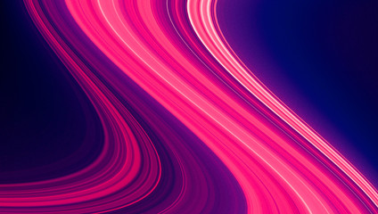 Wall Mural - led light. future tech. shine dynamic scene. neon flare. colorful rays. .magic moving fast lines. sp