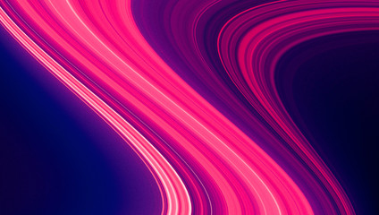 Wall Mural - led light. future tech. shine dynamic scene. neon flare. colorful rays. .magic moving fast lines. sp