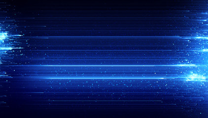 Wall Mural - led light. future tech. shine dynamic scene. neon flare. colorful rays. .magic moving fast lines. sp