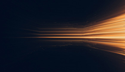 Wall Mural - led light. future tech. shine dynamic scene. neon flare. colorful rays. .magic moving fast lines. sp
