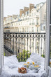 Breakfasts on Paris balcony