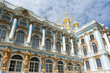 Wall Mural - Dome of the chapel of the Catherine Palace in Tsarskoye Selo