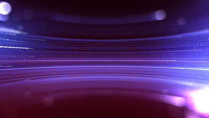 Wall Mural - led light. future tech. shine dynamic scene. neon flare. colorful rays. .magic moving fast lines. sp