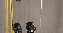 Los Angeles County Sheriff's Department Motorcycle Unit, Aerial View