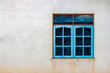 © BNMK0819 - Colorful window on a concrete wall