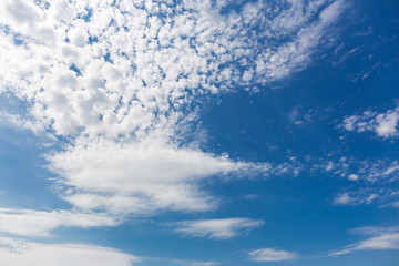 blue sky with white clouds on day time