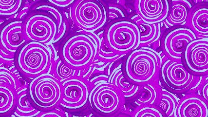 Wall Mural - Abstract animation background. Minimal motion art