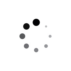 Leinwandbilder - Load icon template color editable. Loading symbol vector sign isolated on white background illustration for graphic and web design.