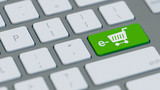 Fototapeta  - E-Commerce Konzept mit Computer Tastatur