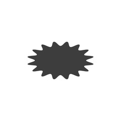 Aufkleber - Star price tag or quality mark icon template color editable. Promo sale starburst or sticker of sunburst label symbol vector sign isolated on white background illustration for graphic and web design.