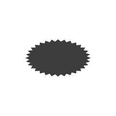 Aufkleber - Star price tag or quality mark icon template color editable. Promo sale starburst or sticker of sunburst label symbol vector sign isolated on white background illustration for graphic and web design.