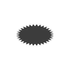 Aufkleber - Star price tag or quality mark icon template color editable. Promo sale starburst or sticker of sunburst label symbol vector sign isolated on white background illustration for graphic and web design.