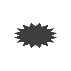 Aufkleber - Star price tag or quality mark icon template color editable. Promo sale starburst or sticker of sunburst label symbol vector sign isolated on white background illustration for graphic and web design.