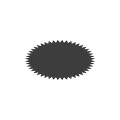 Aufkleber - Star price tag or quality mark icon template color editable. Promo sale starburst or sticker of sunburst label symbol vector sign isolated on white background illustration for graphic and web design.