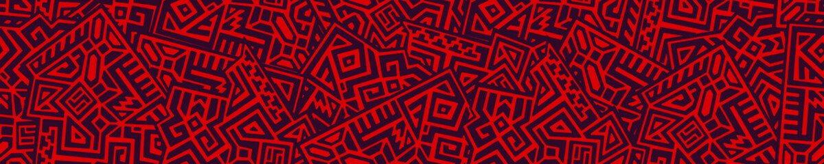 creative geometric vector seamless pattern