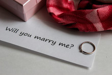 Proposal To Marry In The Form Of A Note