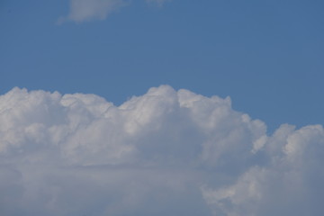 cloud sky blue background white nature
