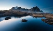 © imageBROKER - Lake at Cape Stokksnes on the bay Hornvik, Austurland, Island