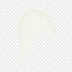 Sticker - Angel wing icon. Cartoon illustration of angel wing vector icon for web