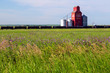 Canadian Prairies Wood Grain Elevator Saskatchewan