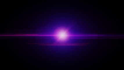 Poster - Lens Sun Flare Film Making Transition Illustration.  Abstract Virtual Reality Graphic Sunrise Background For Information, Presentation.