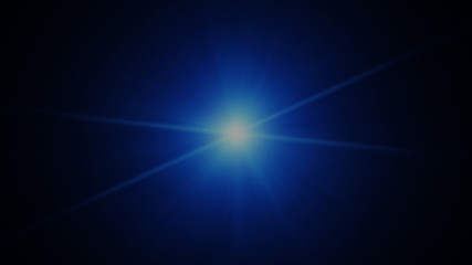 Poster - Lens Sun Flare Film Making Transition Illustration.  Abstract Virtual Reality Graphic Sunrise Background For Information, Presentation.