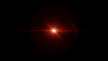 Poster - Lens Sun Flare Film Making Transition Illustration.  Abstract Virtual Reality Graphic Sunrise Background For Information, Presentation.