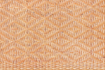 Canvas Print - Old wicker weave texture background