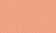 Peach seamless polka dot pattern. Vector illustration