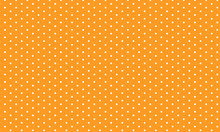 Orange Seamless Polka Dot Pattern. Vector Illustration