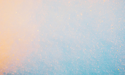 Wall Mural - colorful snow texture. sunny winter festive background