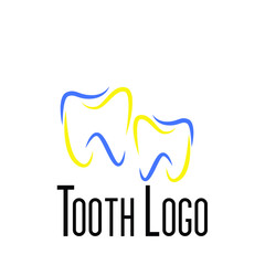 Canvas Print - tooth logo icon