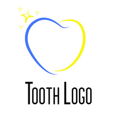 Canvas Print - tooth logo icon