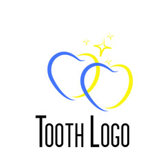 Canvas Print - tooth logo icon