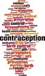 © laufer - Contraception word cloud