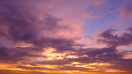 Beautiful sky with clouds background, Sky with clouds weather nature cloud blue, Blue sky with clouds and sun, Clouds At Sunrise.