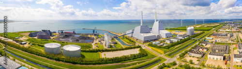 Foto  Aerial view of the Power station