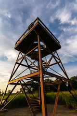 Sticker - Observation tower at Sunset