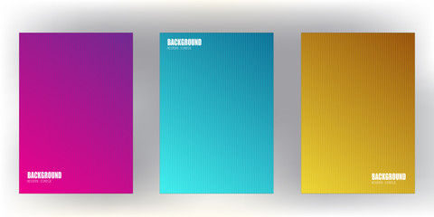 Wall Mural - modern minimal cover with cool gradient colorful halftone background design for web.eps 10