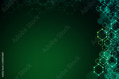 Creative green background